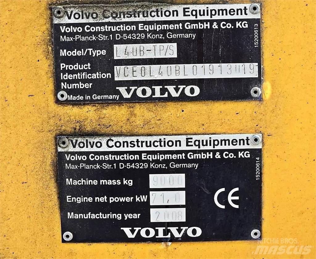 Volvo L40B Rataslaadurid