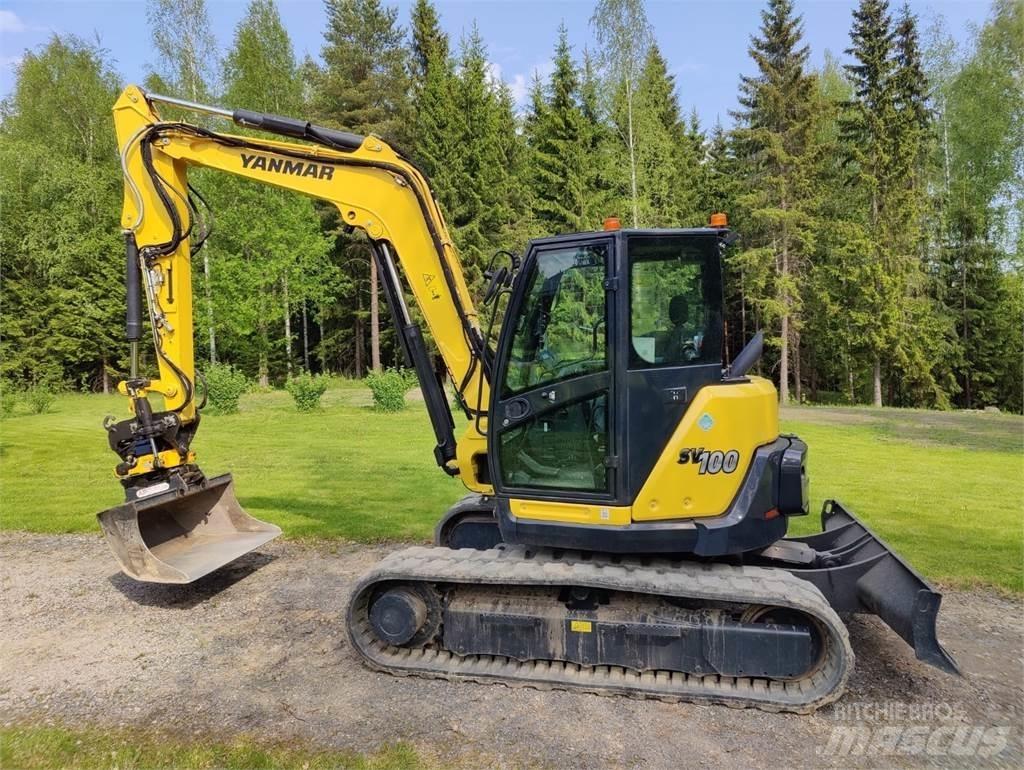 Yanmar SV100-2 Väikeekskavaatorid 7t-12t