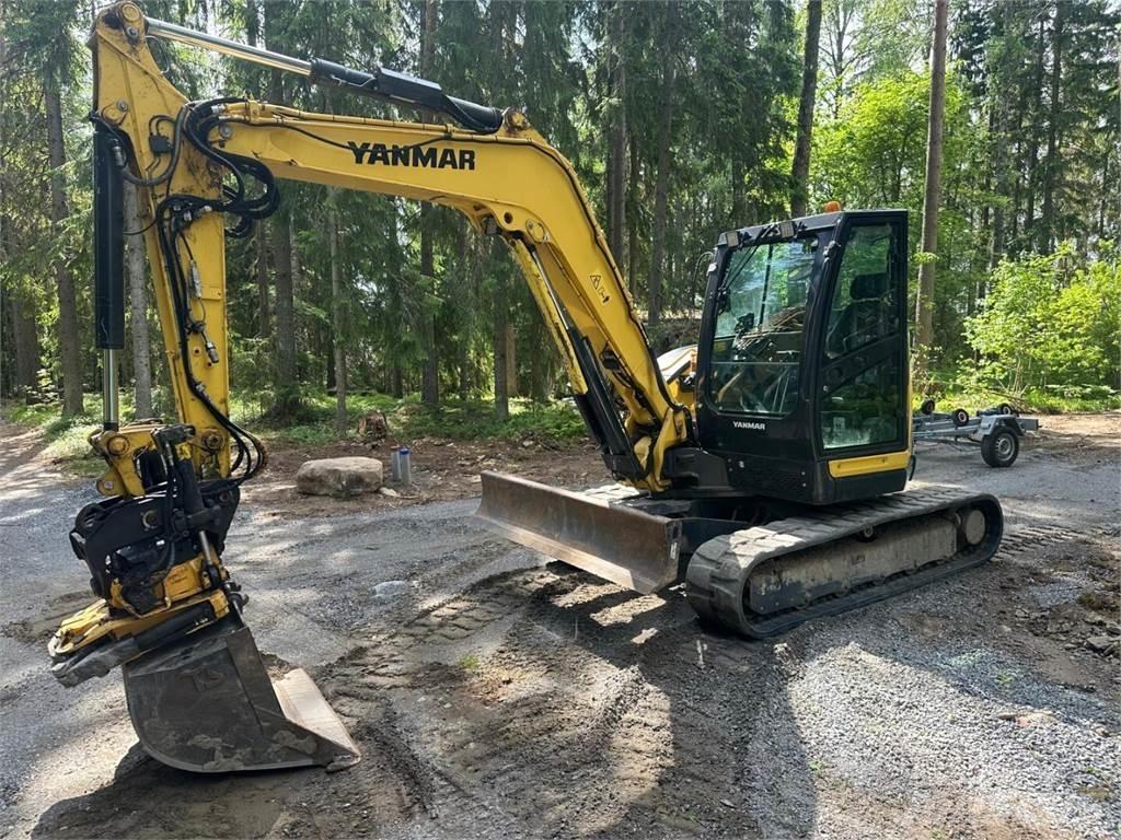 Yanmar Vio 80-1A Väikeekskavaatorid 7t-12t