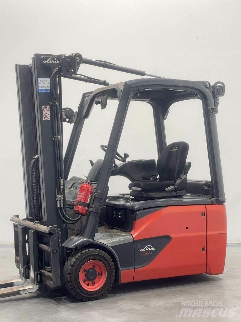 Linde E16-02-386 Elektritõstukid