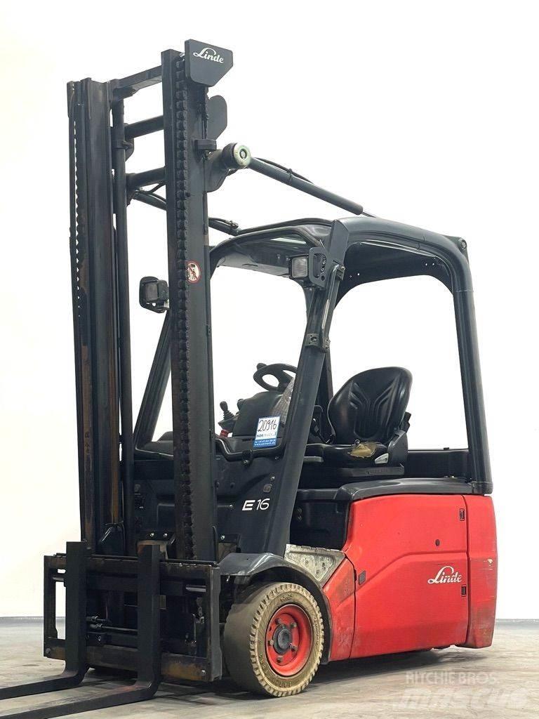 Linde E16-386 Elektritõstukid