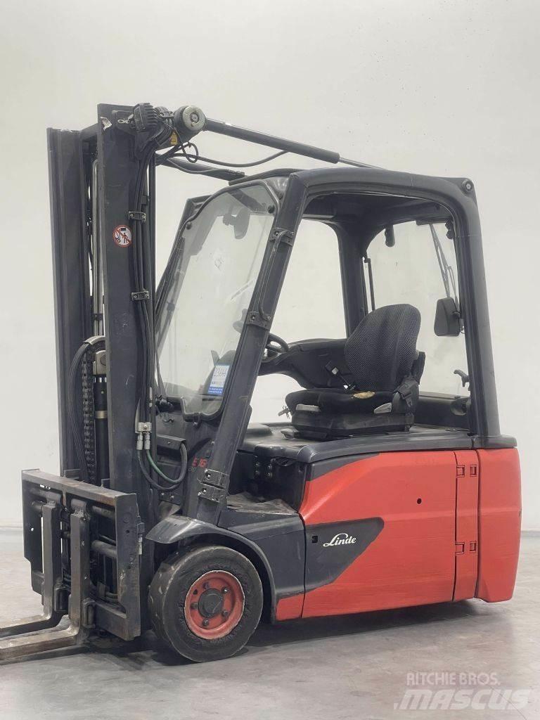 Linde E16L-02-386 Elektritõstukid