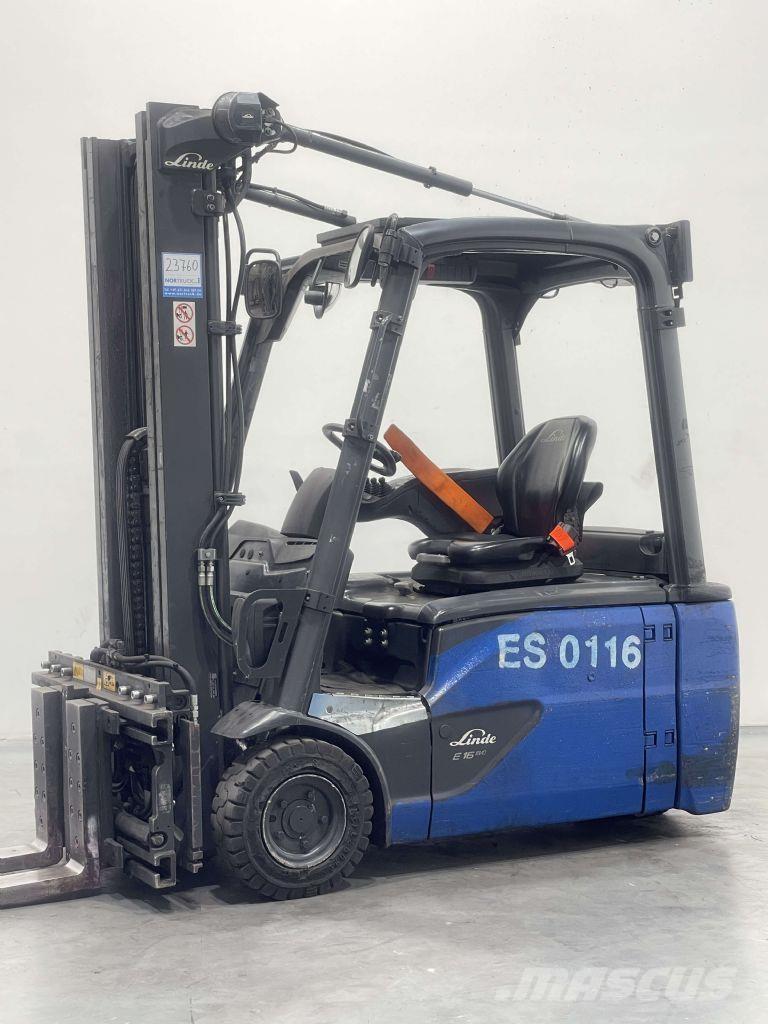 Linde E16L-02-386 Elektritõstukid