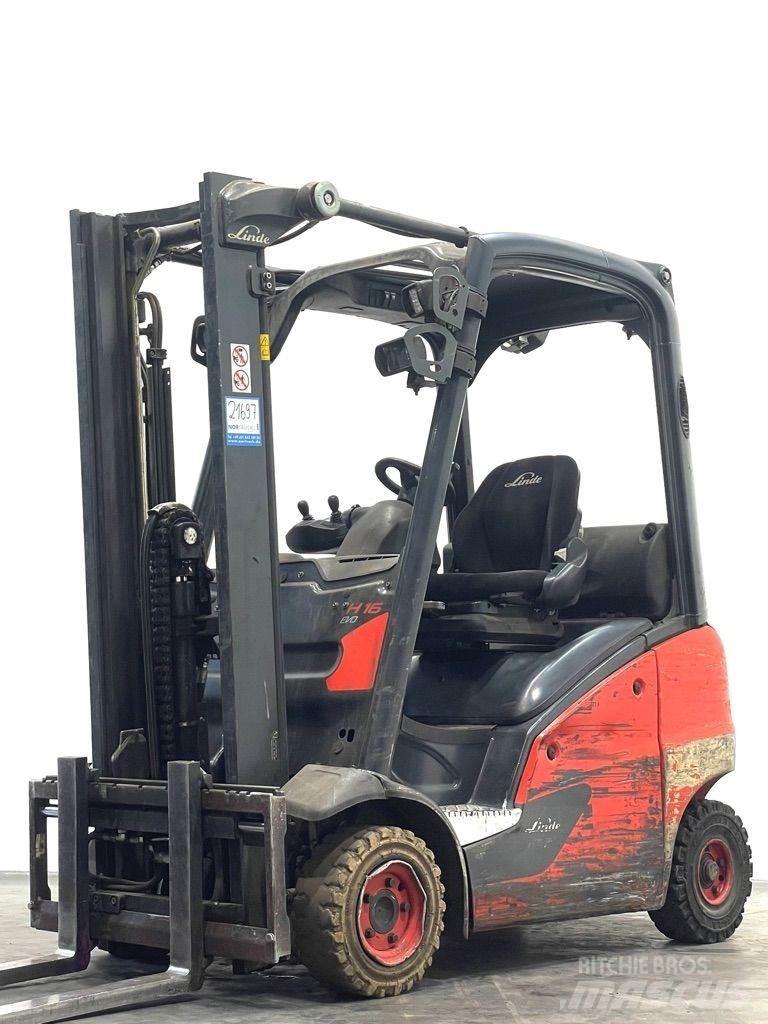 Linde H16T-391-EVO Gaasitõstukid