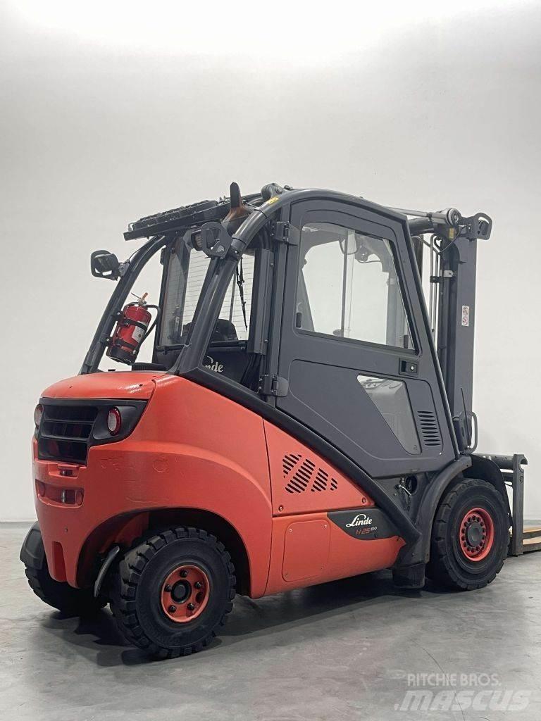 Linde H25D-02/600-393 Diiseltõstukid