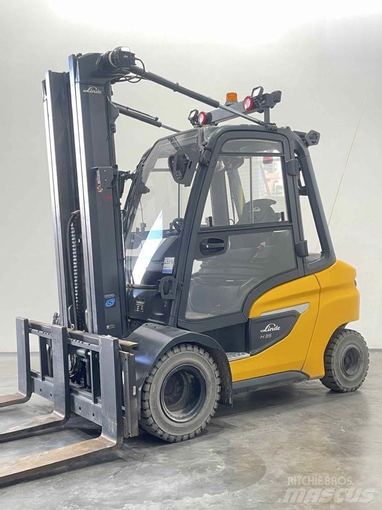 Linde H35D-01-1202 Diiseltõstukid