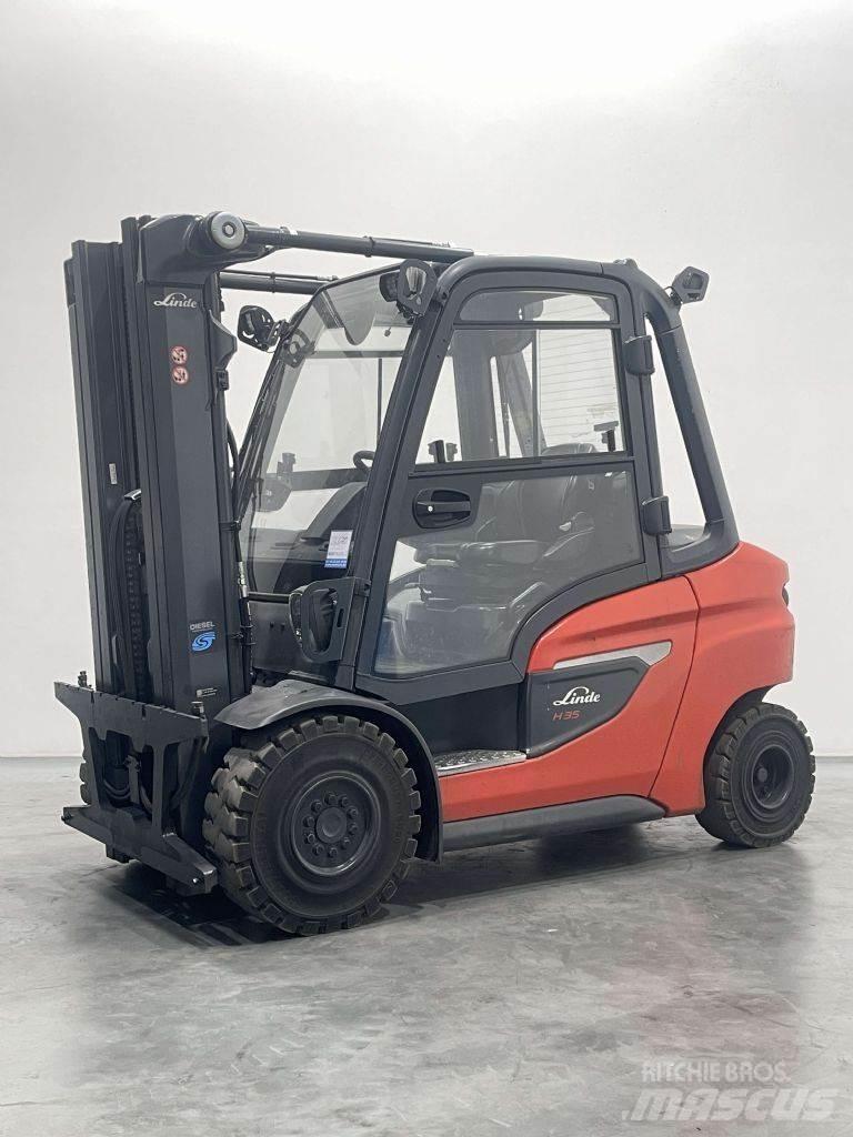 Linde H35D-01-1202 Diiseltõstukid