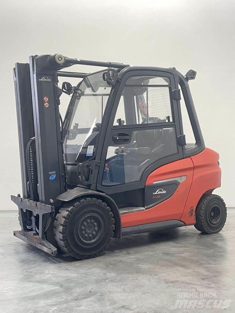 Linde H35D-01-1202 Diiseltõstukid