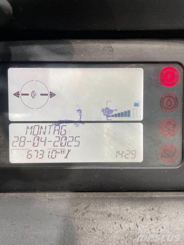 Linde R16G-12-115 Lükandmastiga tõstukid