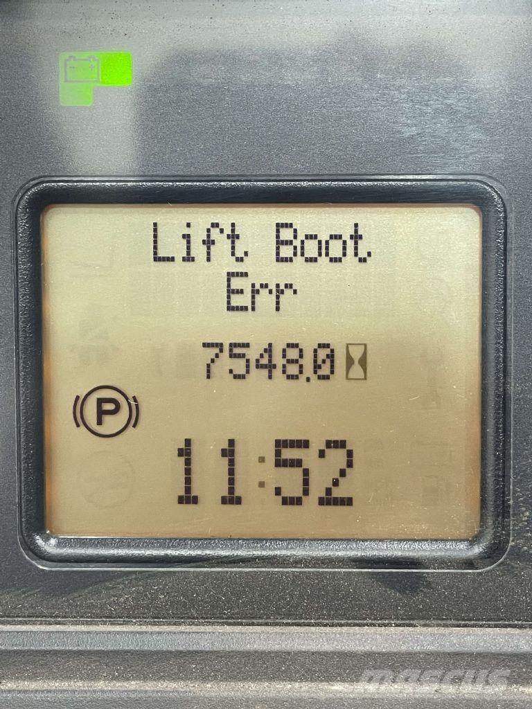 Linde R16HD-1120 Lükandmastiga tõstukid