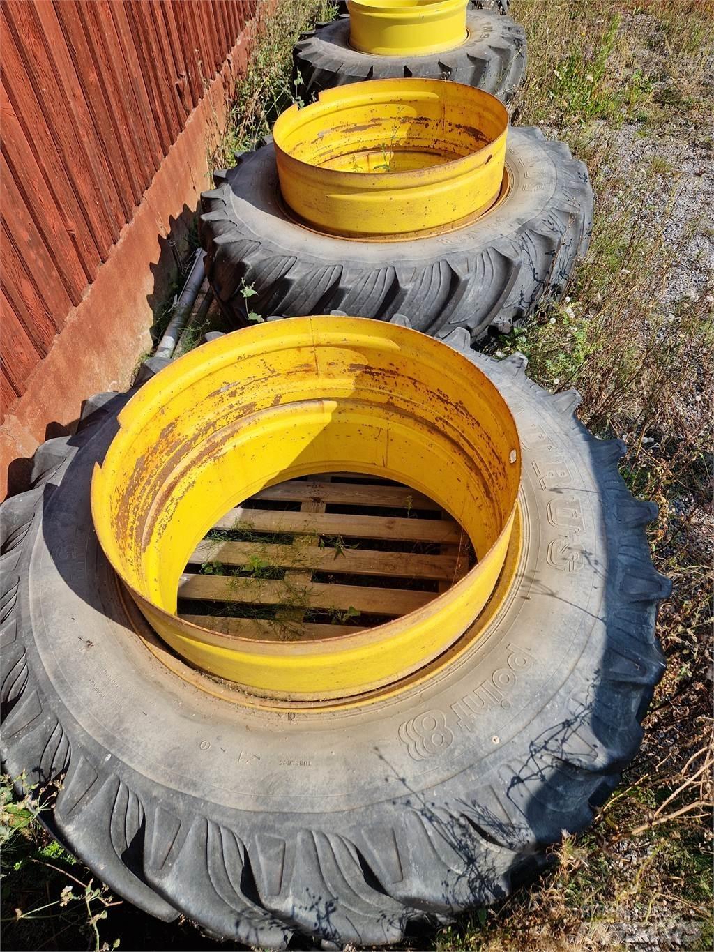  650/65x42, 540/65x30 Rehvid, rattad ja veljed