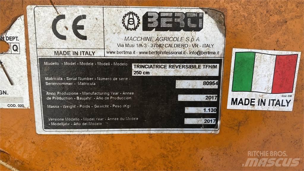 Berti TFH 250 BETESPUTS Karjamaade niidukid / pealselõikurid