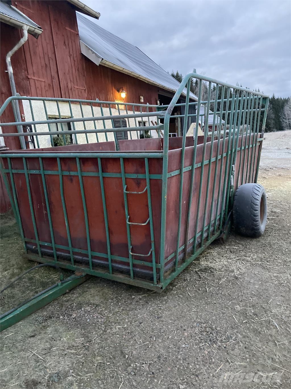  DJURVAGN Muud laadimise ja kaevamise seadmed