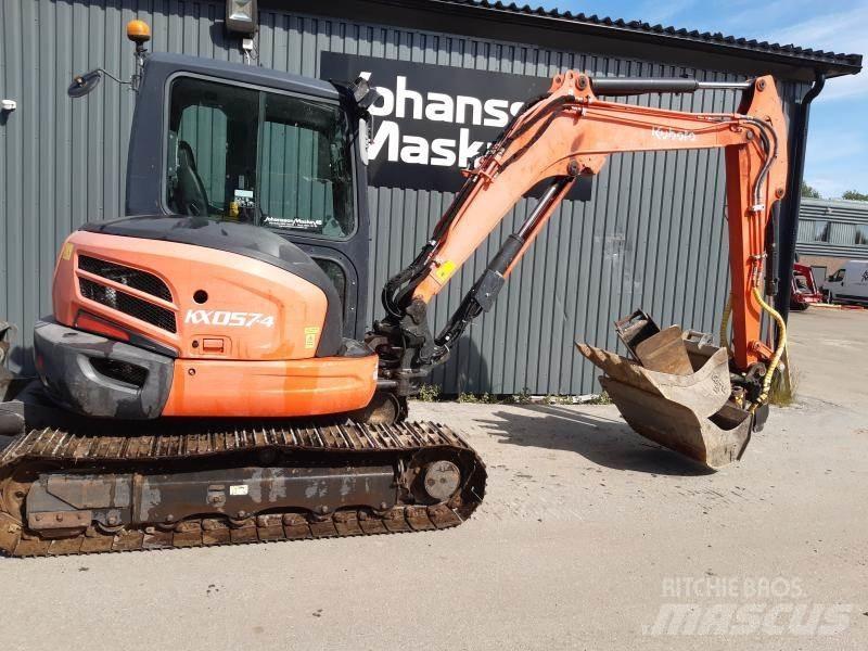 Kubota KX 057 Roomikekskavaatorid
