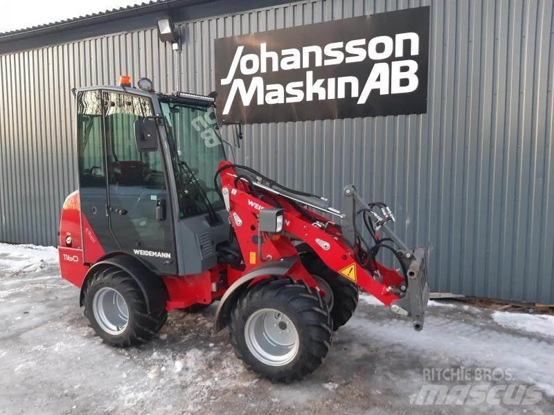 Weidemann 1160 MED HYTT Rataslaadurid