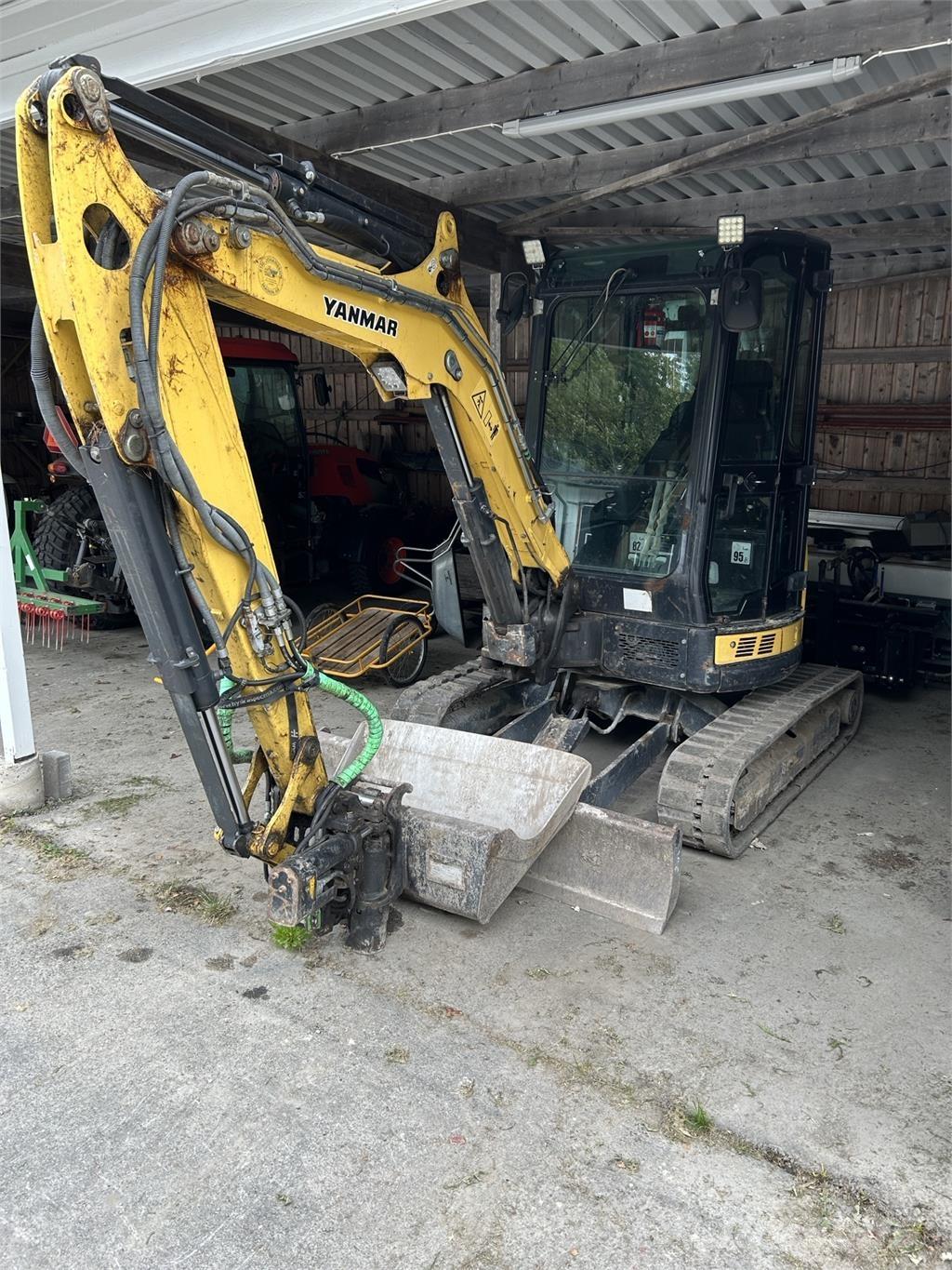 Yanmar VIO 38 GRÄVARE Rataslaadurid