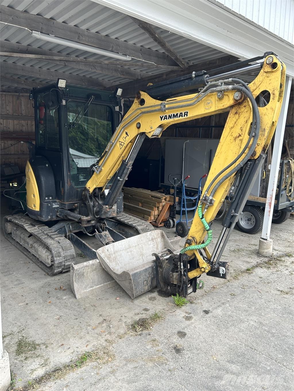 Yanmar VIO 38 GRÄVARE Rataslaadurid