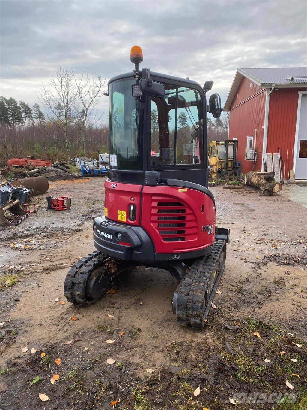 Yanmar VIO26 GRÄVARE Rataslaadurid
