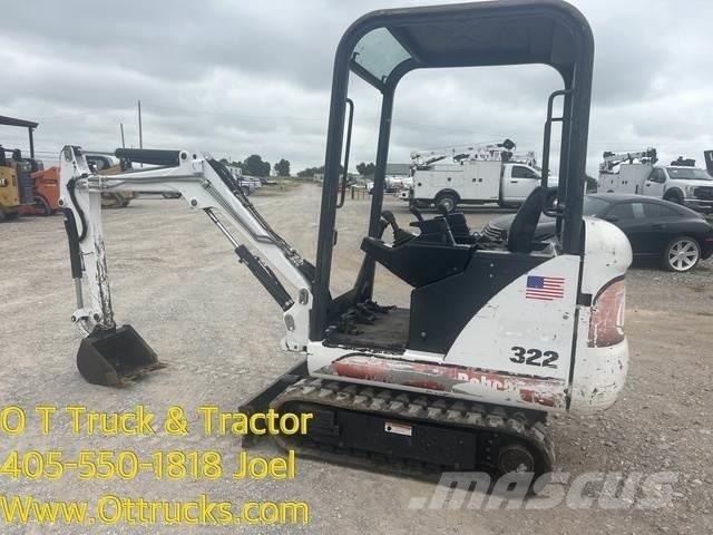 Bobcat 322D Miniekskavaatorid < 7 t