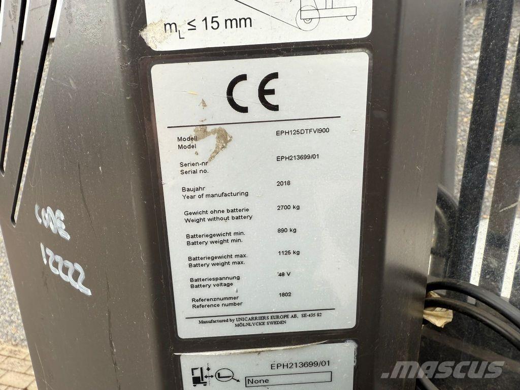Atlet EPH125DTFVI900 Kõrged komplekteerimistõstukid