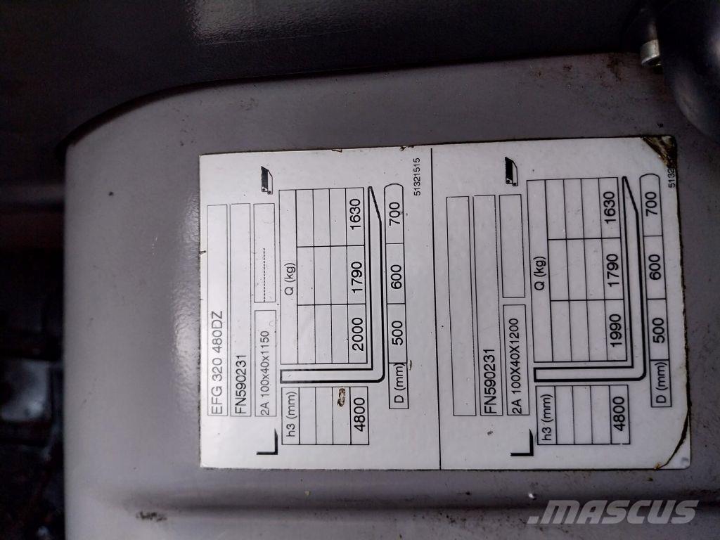 Jungheinrich EFG 320 Elektritõstukid