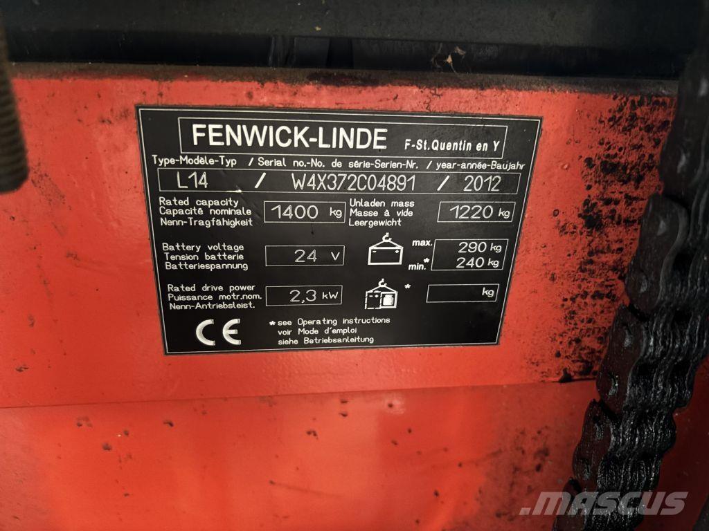 Linde L14 Järelkäidavad virnastajad