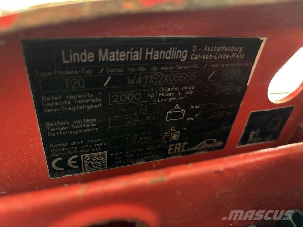Linde T20 Elektriline alusesiirdaja