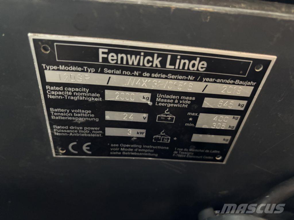 Linde T20 SP Platvormiga virnastajad