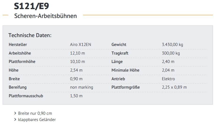 Airo X12EN Käärtõstukid