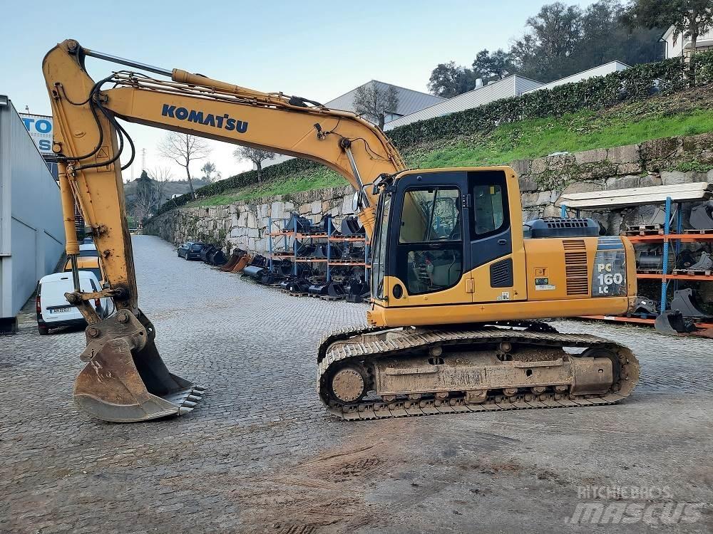 Komatsu PC160LC-8 Roomikekskavaatorid