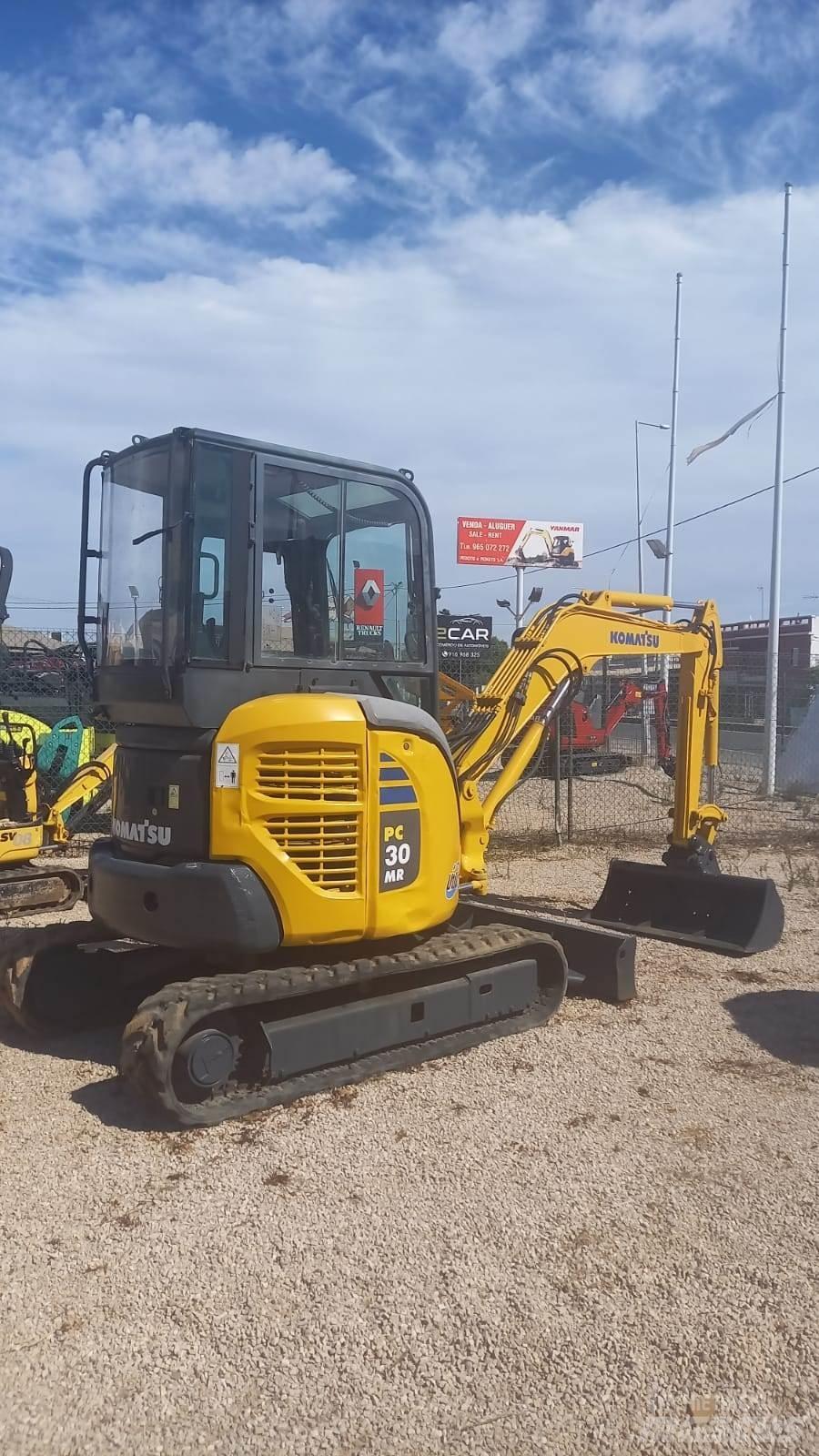 Komatsu PC30MR-2 Miniekskavaatorid < 7 t