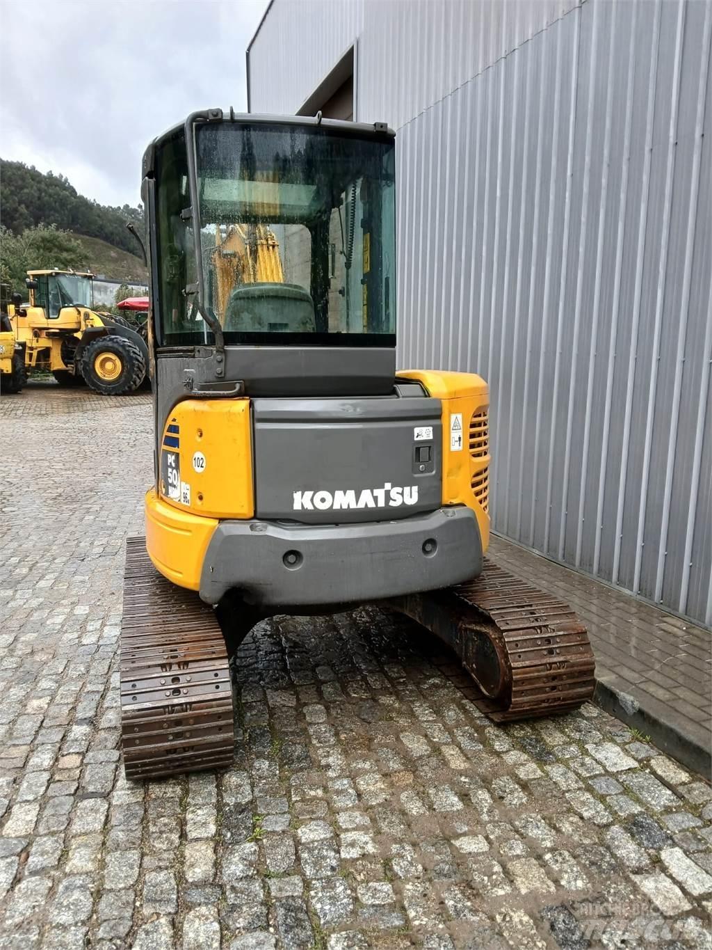 Komatsu PC50MR-2 Miniekskavaatorid < 7 t