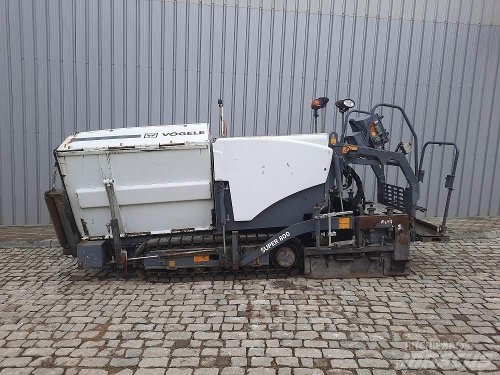 Vögele Super 800 Asfaldilaoturid