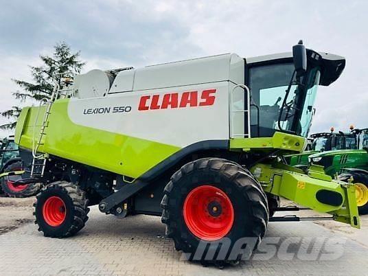 CLAAS LEXION 550 Teraviljakombainid