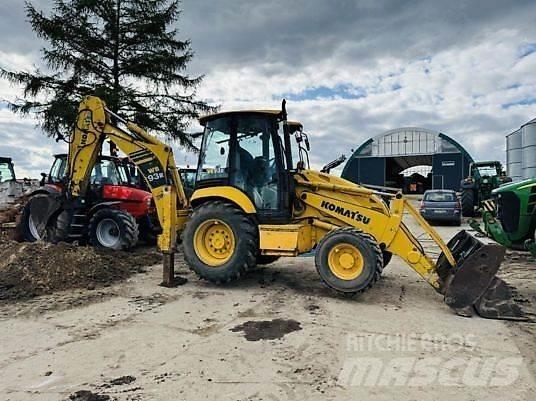 Komatsu WB 93R Roomikekskavaatorid