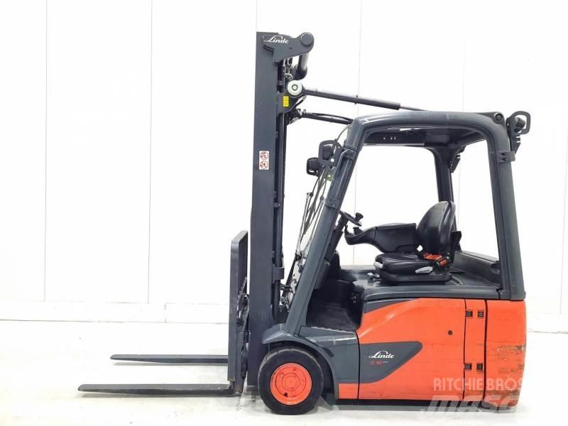 Linde E16-02 Kahveltõstukid - muud