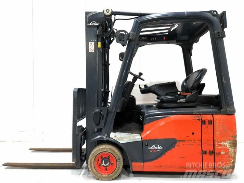 Linde E16-02 Kahveltõstukid - muud