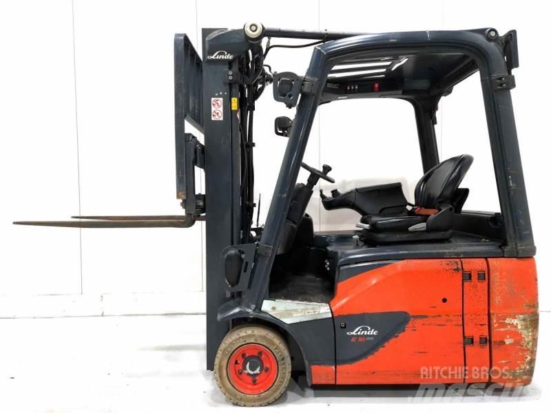 Linde E16-02 Kahveltõstukid - muud