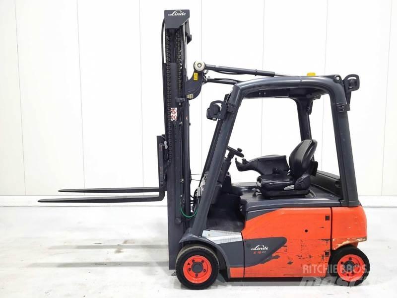 Linde E16P-02 Elektritõstukid