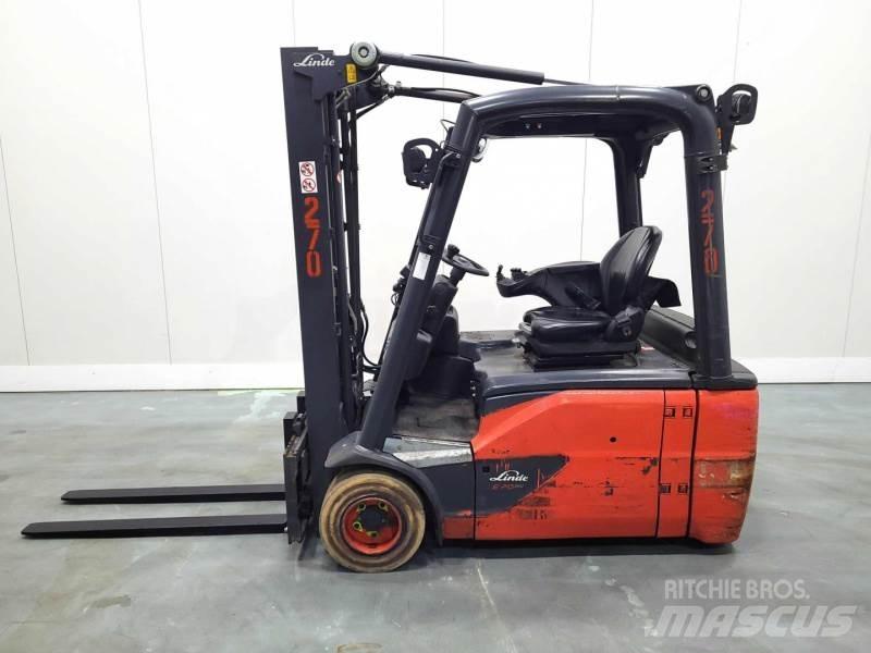 Linde E20L-02 EVO 386 Kahveltõstukid - muud