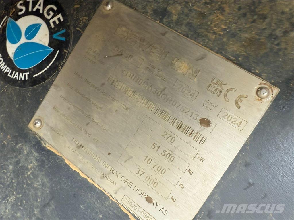 Doosan DA30 Liigendraamiga pinnaseveokid