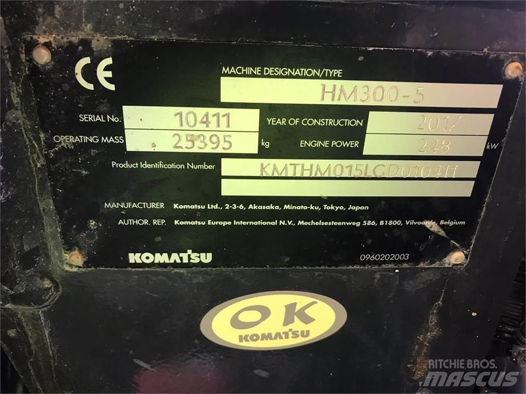 Komatsu HM300-5 Liigendraamiga pinnaseveokid