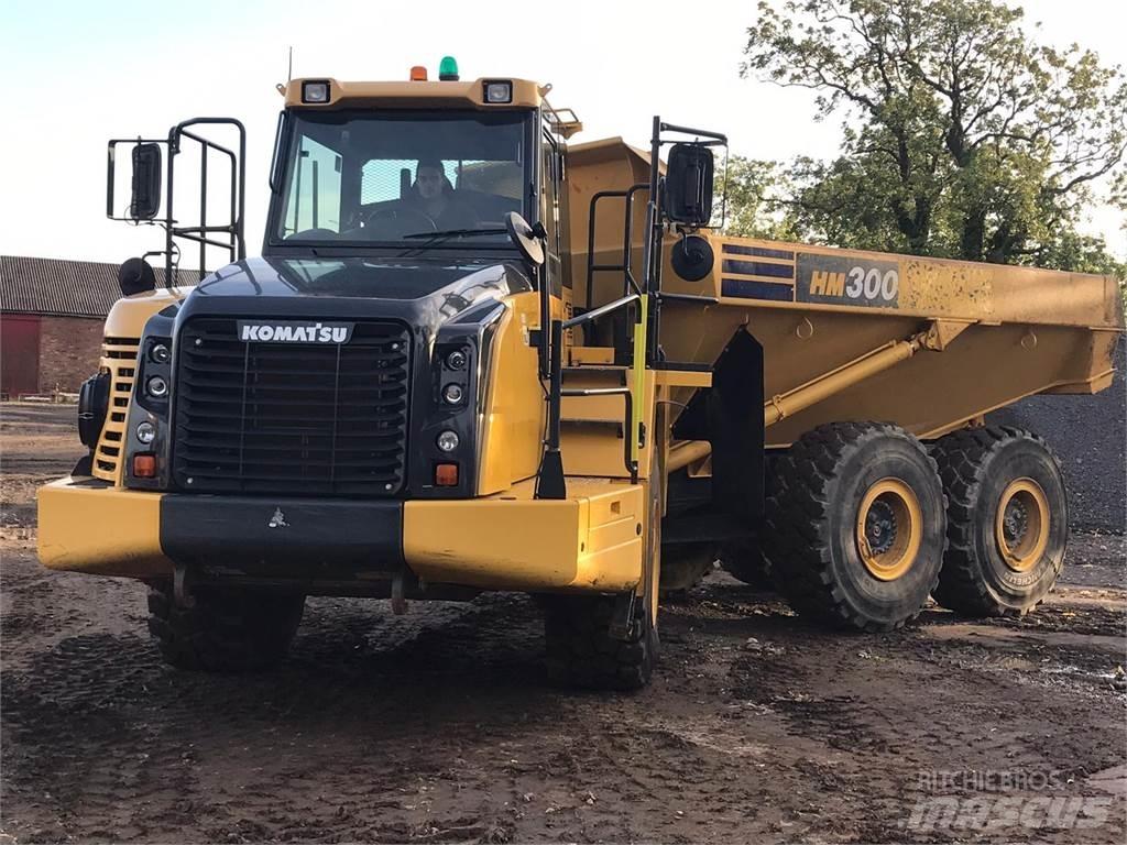 Komatsu HM300-5 Liigendraamiga pinnaseveokid