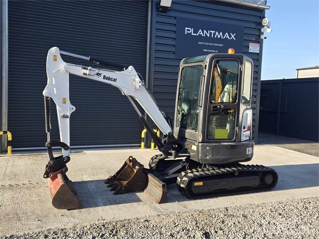 Bobcat E26 Miniekskavaatorid < 7 t