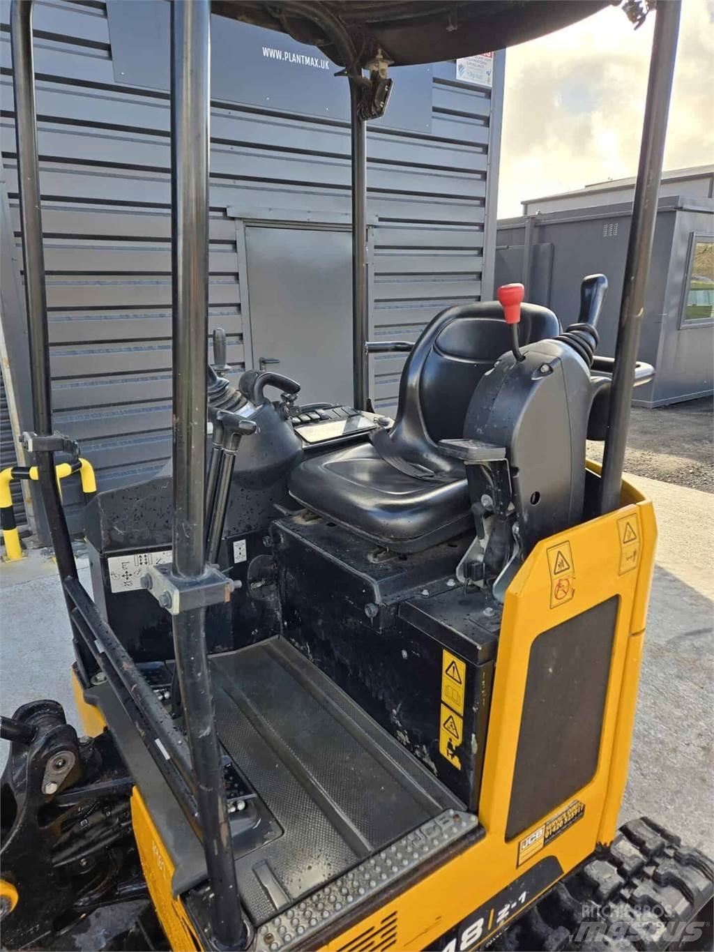 JCB 18Z Miniekskavaatorid < 7 t
