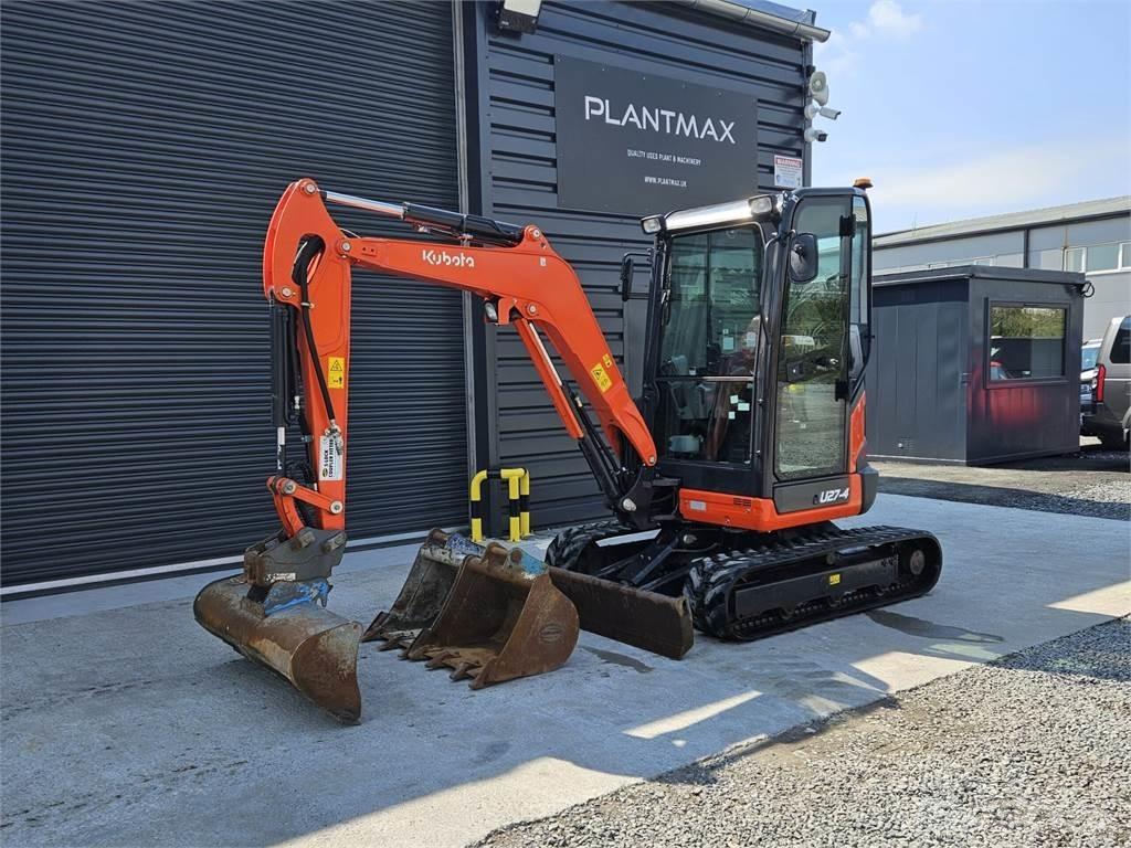 Kubota U27-4 Miniekskavaatorid < 7 t