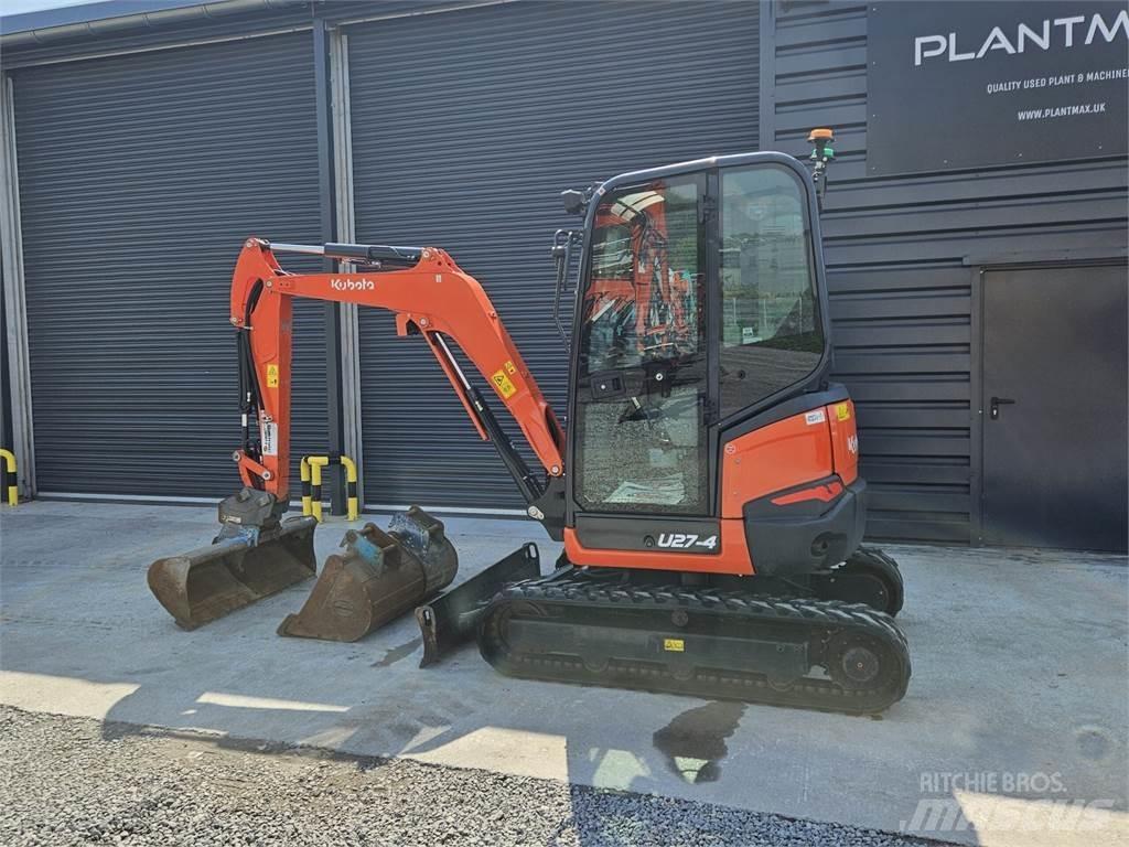 Kubota U27-4 Miniekskavaatorid < 7 t