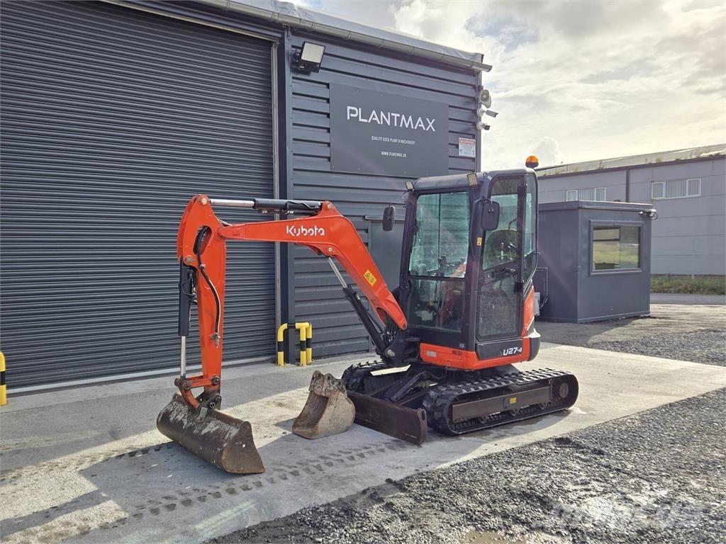 Kubota U27-4 Miniekskavaatorid < 7 t