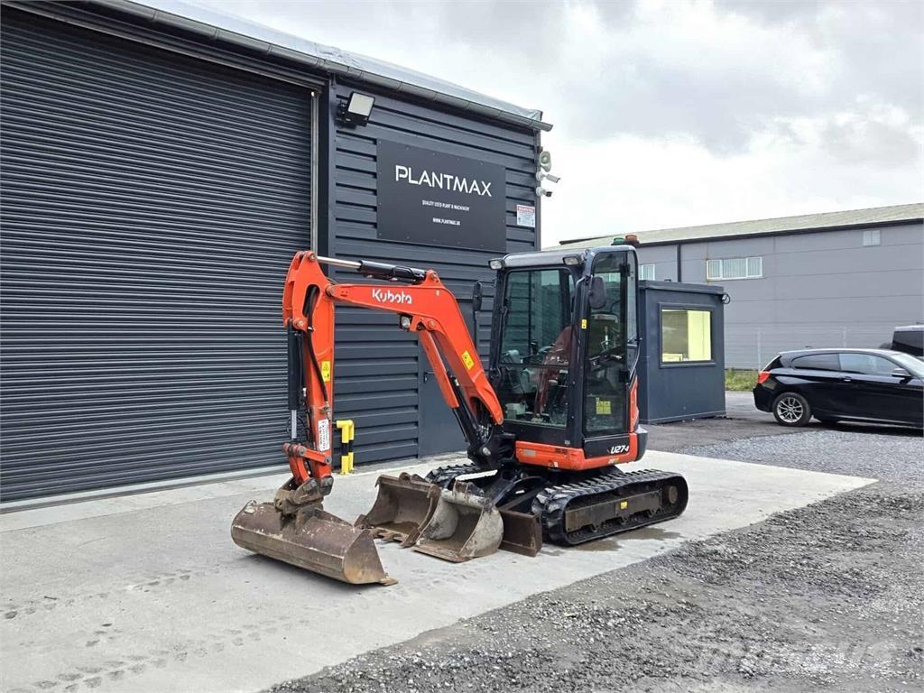Kubota U27-4 Miniekskavaatorid < 7 t