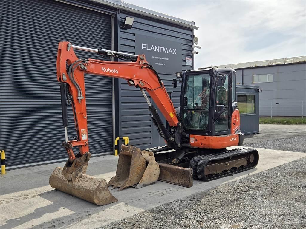 Kubota U55-4 Miniekskavaatorid < 7 t
